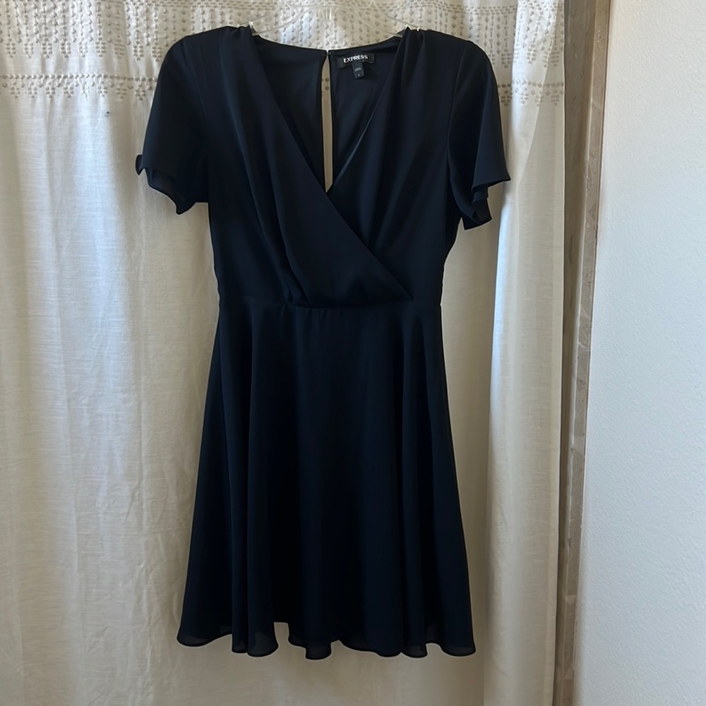 Express black dress